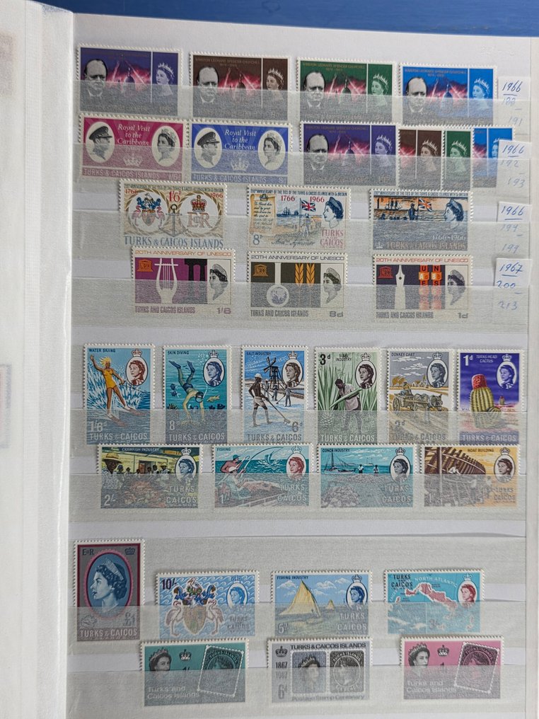 特克斯和凯科斯群岛 1867/1984 - 收款在库存簿中 #4.3