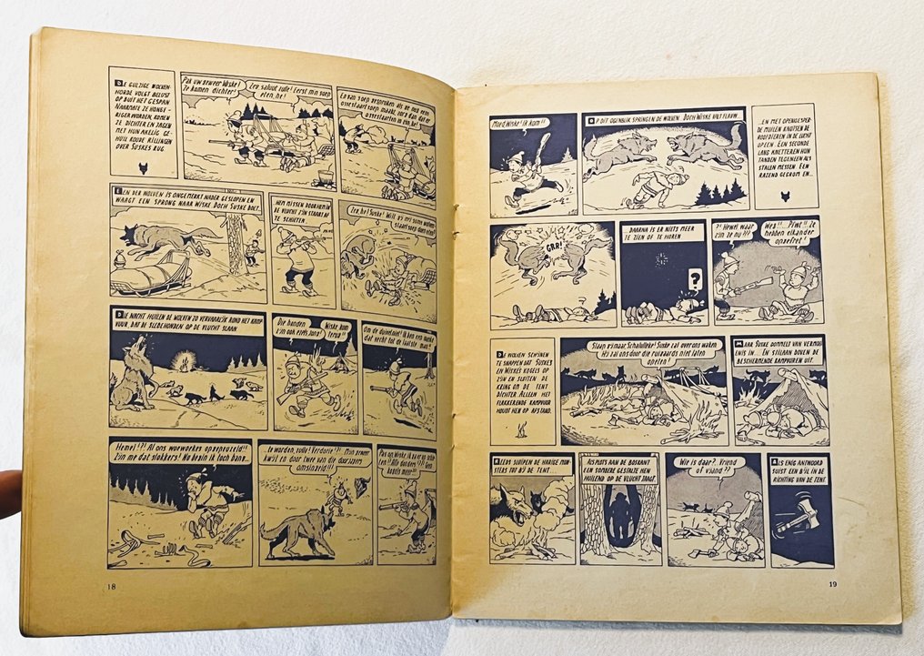 Suske en Wiske RV-17 - De lachende wolf - 1 Album - EO - 1953 #4.3
