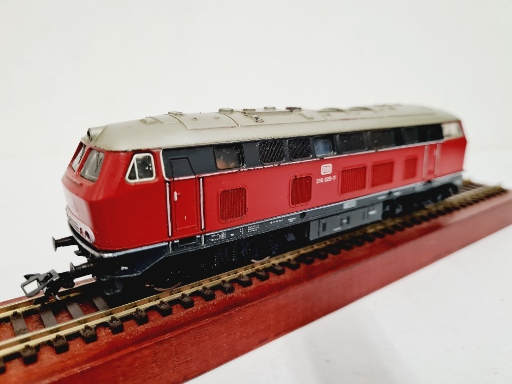 Märklin H0 - 3075 - Πετρελαιοκίνητη-υδραυλική μηχανή τρένου (1) - BR 216 025-7 - DB #4.3
