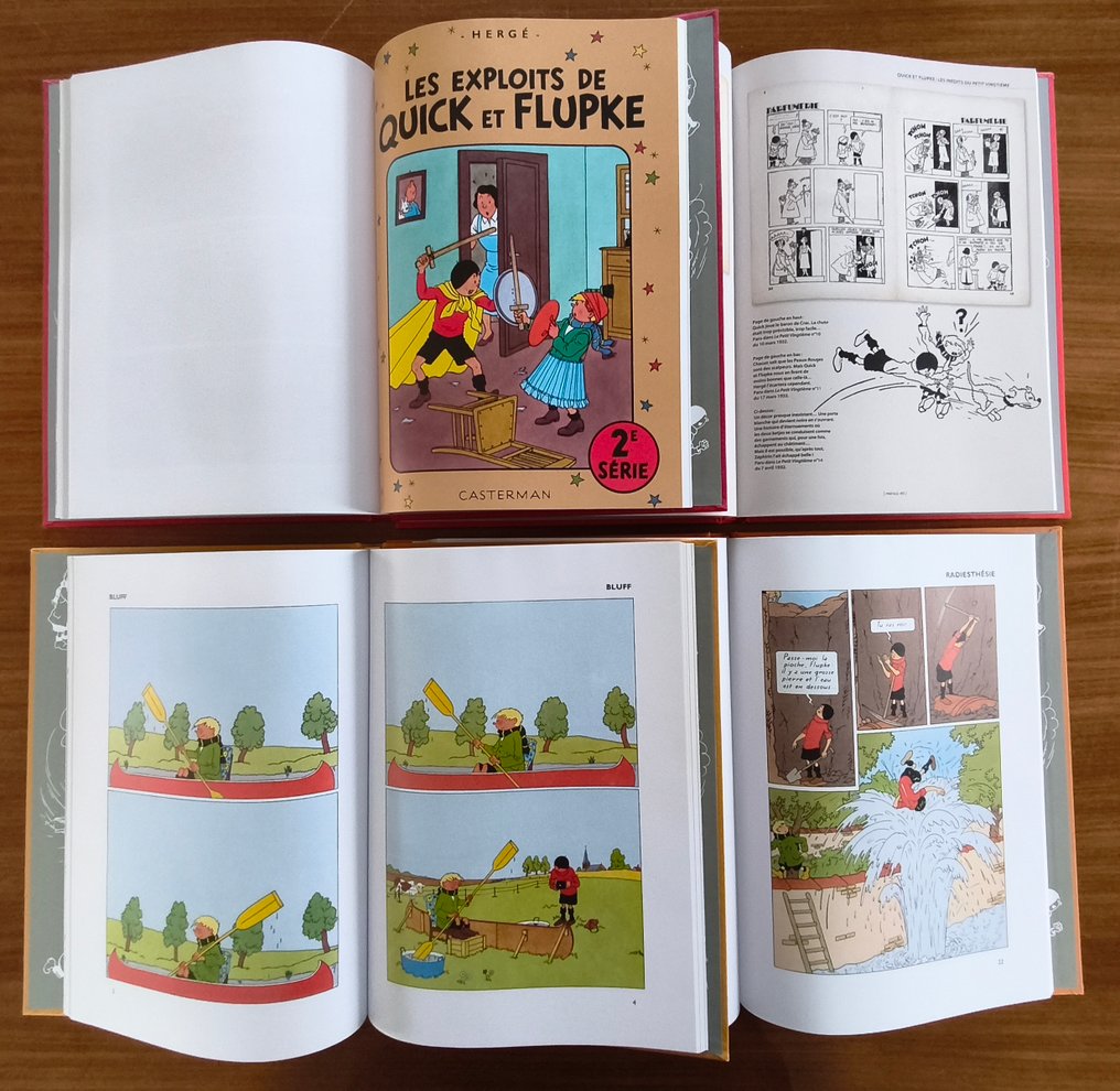 Quick et Flupke T1 à T6 - Les Archives Tintin - Quick et Flupke - Collection complète - 6x C - 6 Album - 第一版 - 2012/2013 #4.3