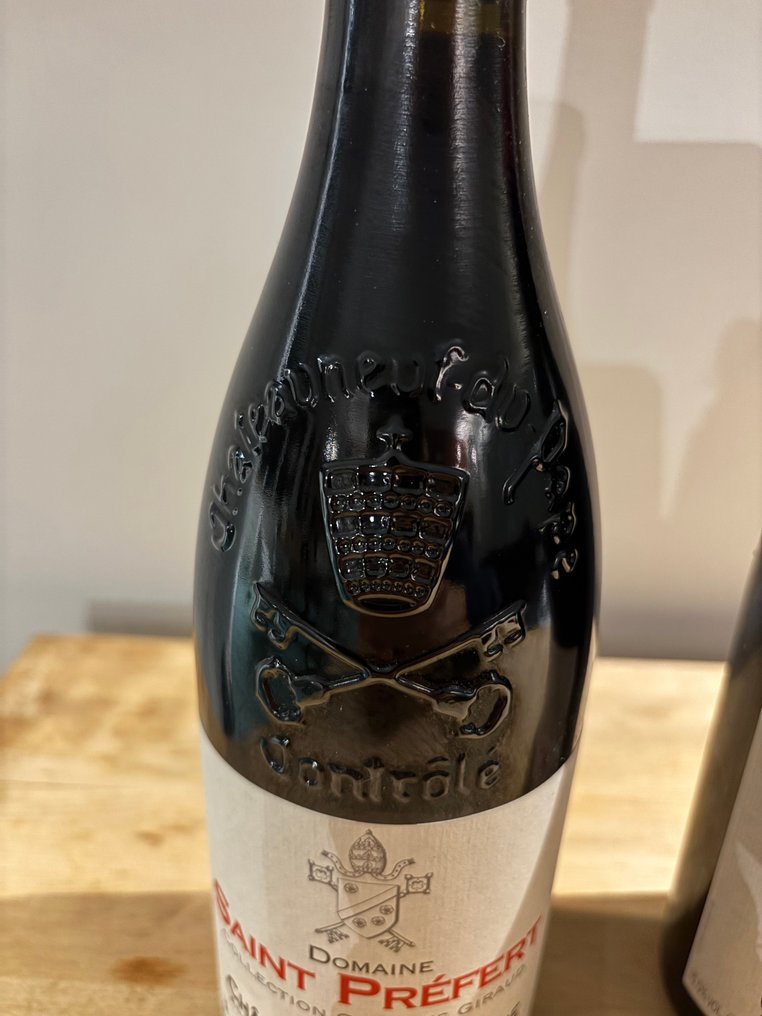 2010 Domaine Saint Préfert, Charles Giraud Châteauneuf du Pape - Châteauneuf-du-Pape - 3 Bottles (0.75L) #2.1