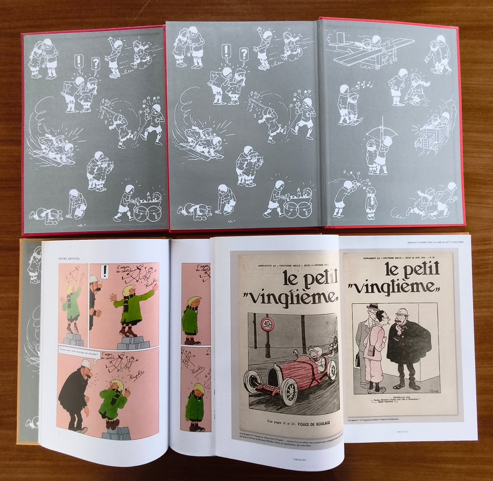 Quick et Flupke T1 à T6 - Les Archives Tintin - Quick et Flupke - Collection complète - 6x C - 6 Album - 第一版 - 2012/2013 #3.2