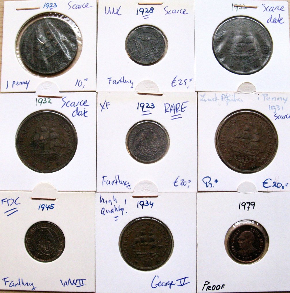 Dél-Afrika. 200+ Coins Incl. 20+ SILVER. 1895-2016 Amazing collection. no double coins in the lot (Nincs minimálár) #2.1