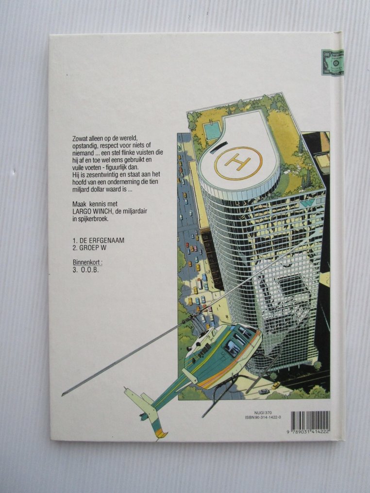 Largo Winch 1 t/m 7 - Opeenvolgende reeks HC - 7 Album - Primeira edição - 1994 #2.1