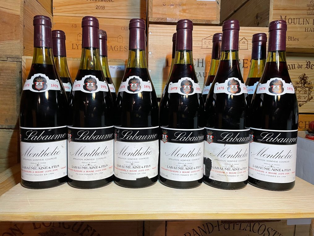 1978 Labaume Aine & Fils, Labaume - Monthelie - 12 Bottles (0.75L) #2.1
