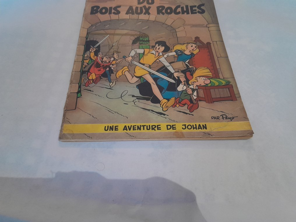 Johan et Pirlouit T3 - Le Lutin du Bois aux Roches - B - 1 Album - 比利时初版 - 1955 #4.3