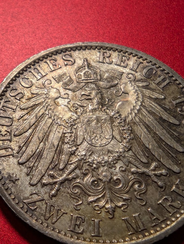 Germany, Empire 2 Mark 1908, University of Jena #4.3