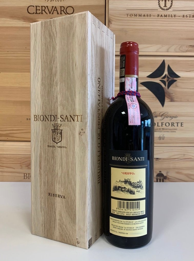 1985 Biondi Santi Tenuta "Il Greppo" - Μπρουνέλο ντι Μονταλσίνο Riserva - 1 Φιάλη (0,75L) #1.0