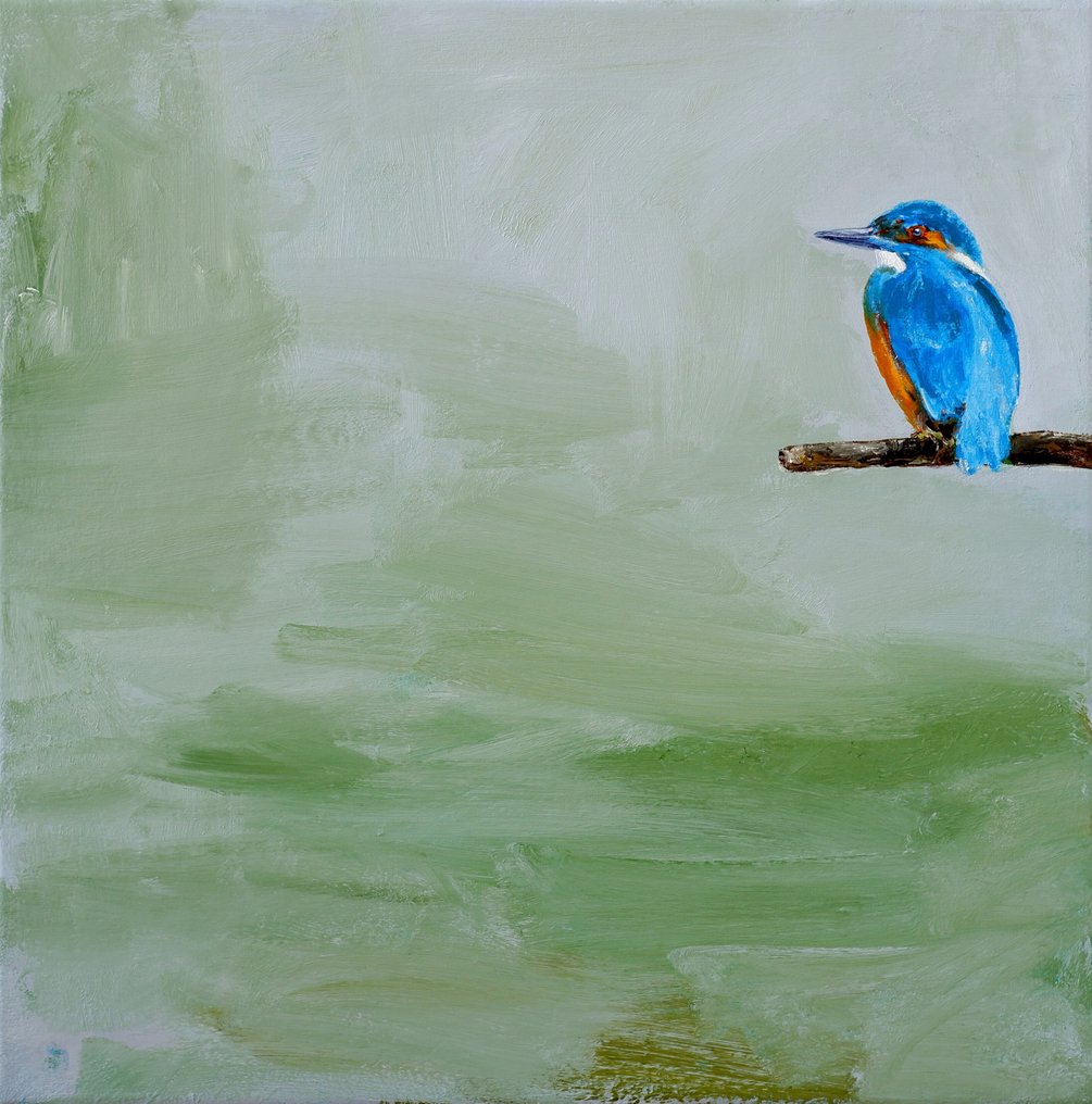 Matthieu van Riel - Kingfisher by the Waterside #1.0