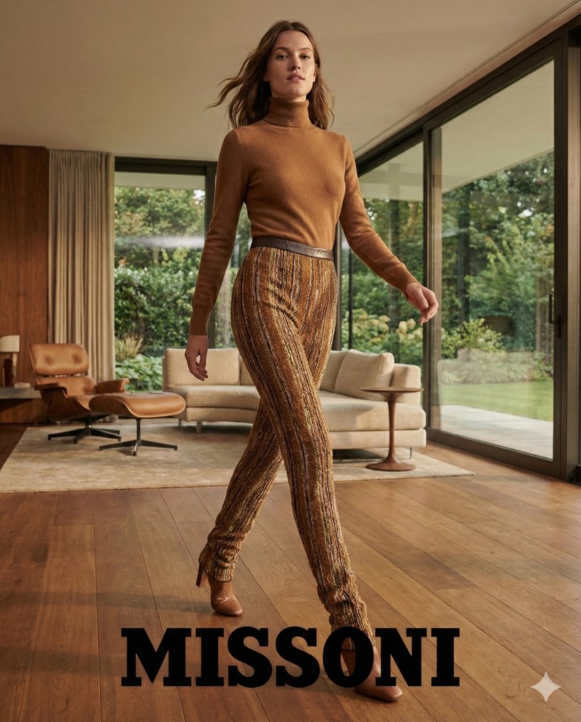 Missoni - Leather trousers - New with tags #1.0