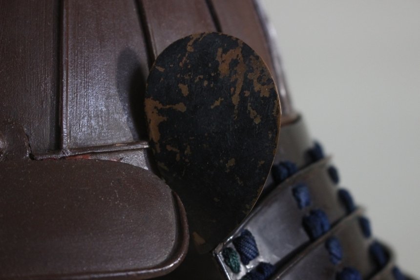 Kabuto - Giappone - Tetsu Sabonuri 16 Ken Suji Kabuto con Maetate, Shogun : E3-67 Periodo Edo (1600-1868) #2.1