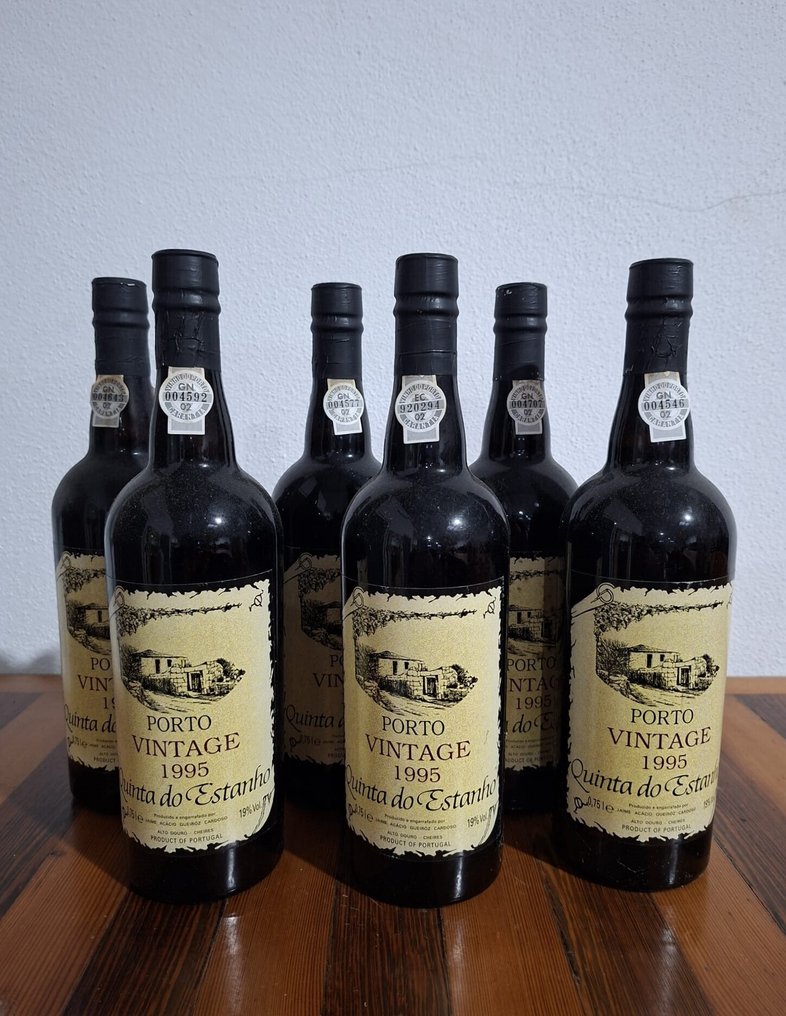1995 Quinta do Estanho - Vintage Port - Ντουέρο - 6 Bottles (0.75L) #1.0