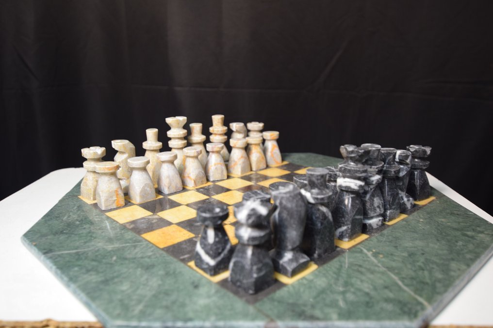 西洋棋套裝 - Scacchi - Pietra saponaria #2.1