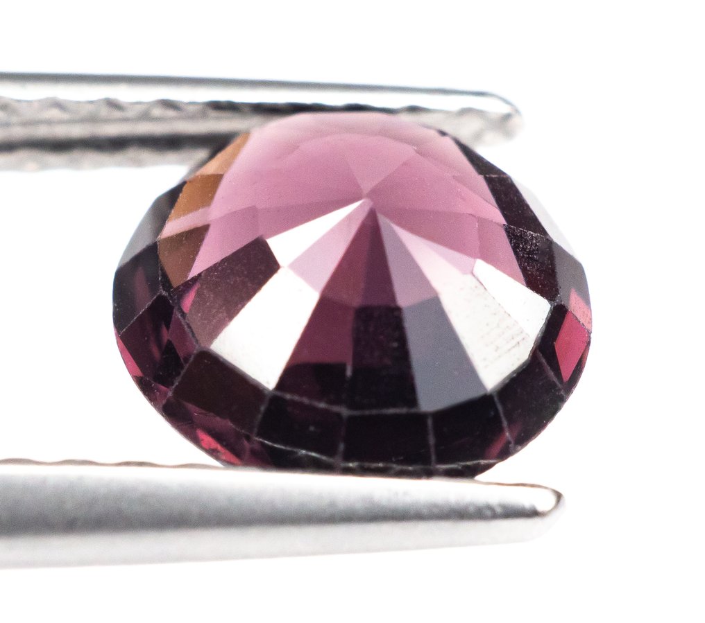 没有保留价 尖晶石  - 1.39 ct - 安特卫普宝石检测实验室（ALGT） - 深暗的紫粉色 #3.2