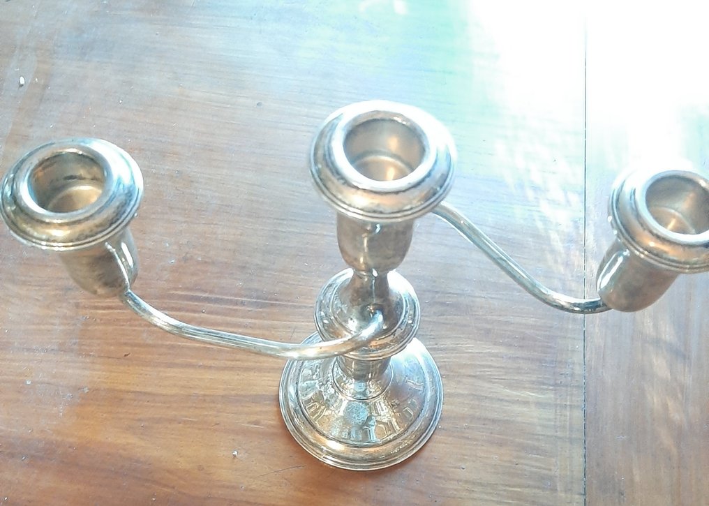Candelabro - .925 prata - Candelabro 2 em 1 #4.3