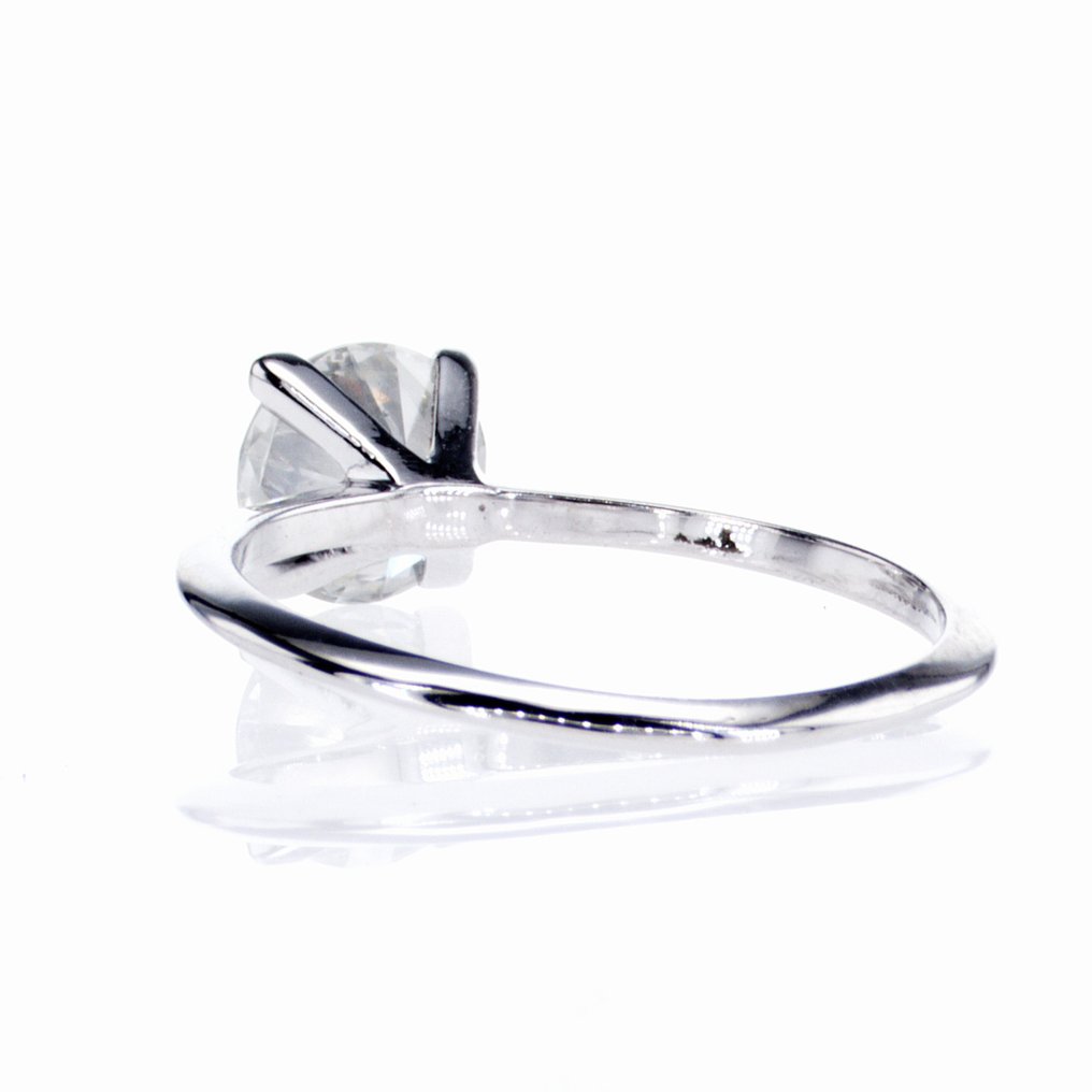 χωρίς τιμή ασφαλείας - Δαχτυλίδι αρραβώνων - 14 καράτια Λευκός χρυσός - 1.12ct. tw. Διαμάντι (Φυσικό) #4.3