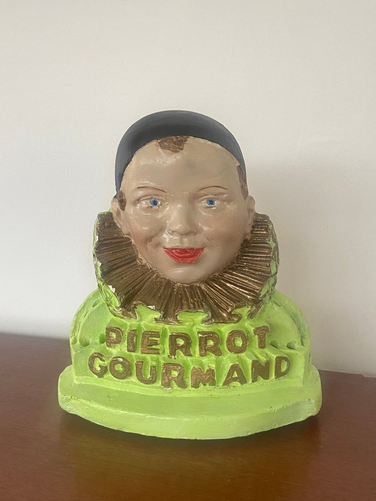 Pierrot Gourmand - Reclamebord - Gips #1.0