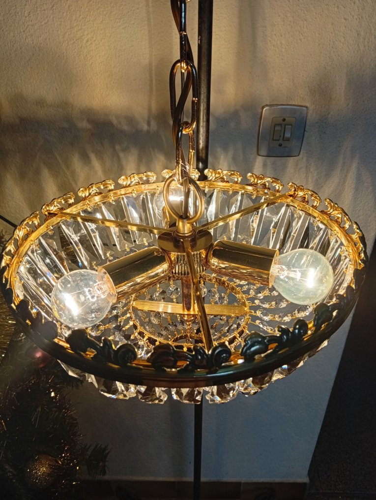 Csillár - Kristály, Sárgaréz, Bronz #4.3