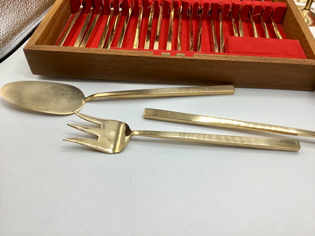 餐具套裝 (54) - 金屬 - 6人 #2.1