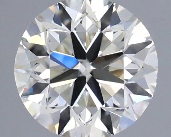 Fără preț de rezervă - 1 pcs Diamant (Natural) - 0.40 ct - Rotund - I - VVS2 - IGI (Institutul gemologic internațional) - *VG EX None* #1.0