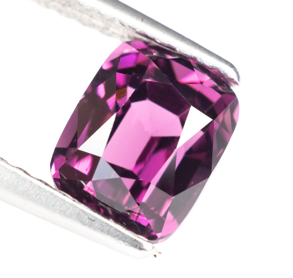 沒有保留價 尖晶石  - 1.61 ct - Antwerp Laboratory for Gemstone Testing (ALGT) - 鲜明的深紫粉色 #2.1