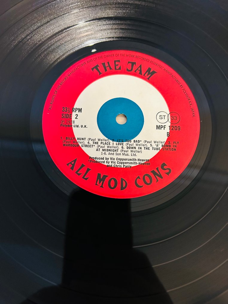 The Jam - All Mod Cons - 黑膠唱片 - 日式唱碟 - 1979 #3.2