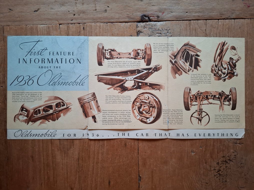 Brochure - Oldsmobile - "Six" and "Eight" - 1936 #2.1