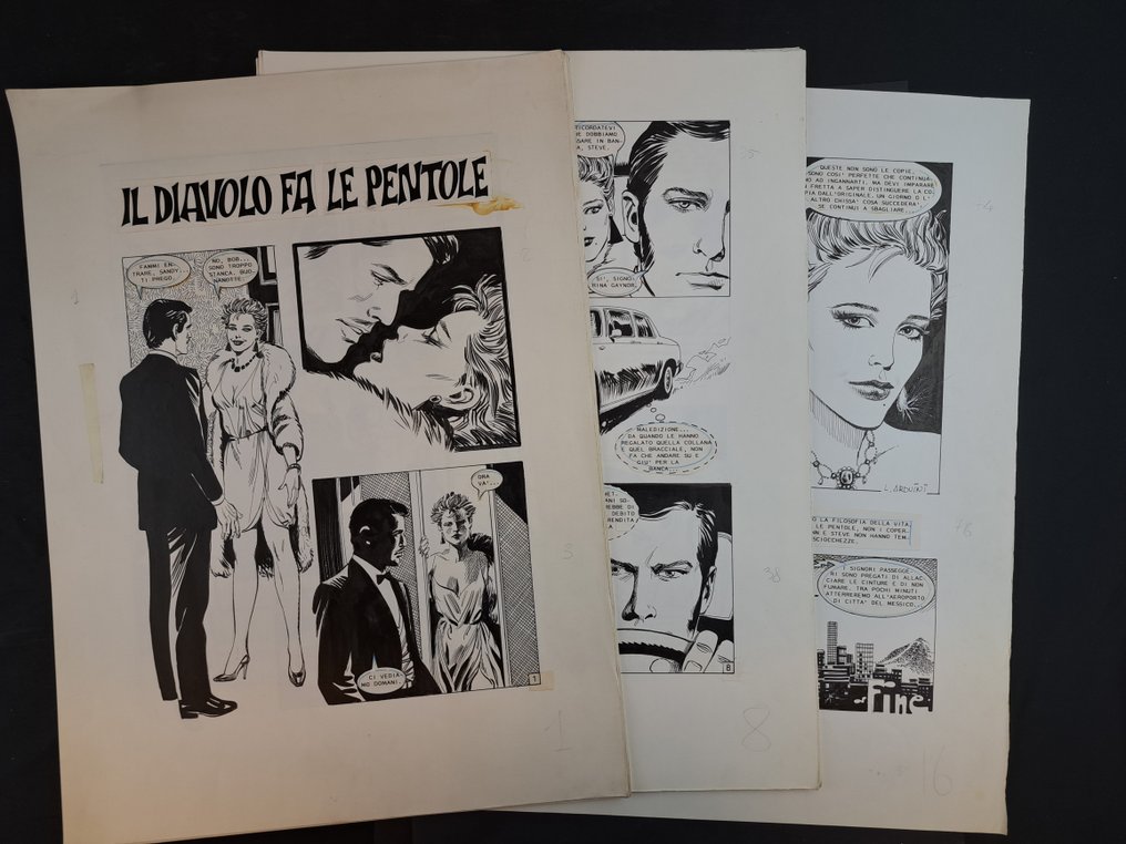 Arduini, Lucia - 16 Original page - Il Diavolo Fa Le Pentole - 1985 #1.0