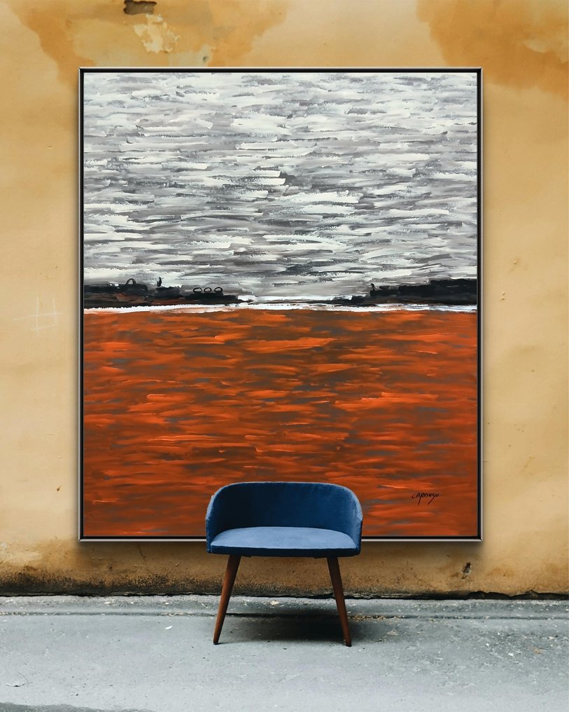 CARDUSU - “ VUELVE PRONTO ” XXL –  NO RESERVE - Acrílico sobre lienzo 335 g – Obra única original #4.3