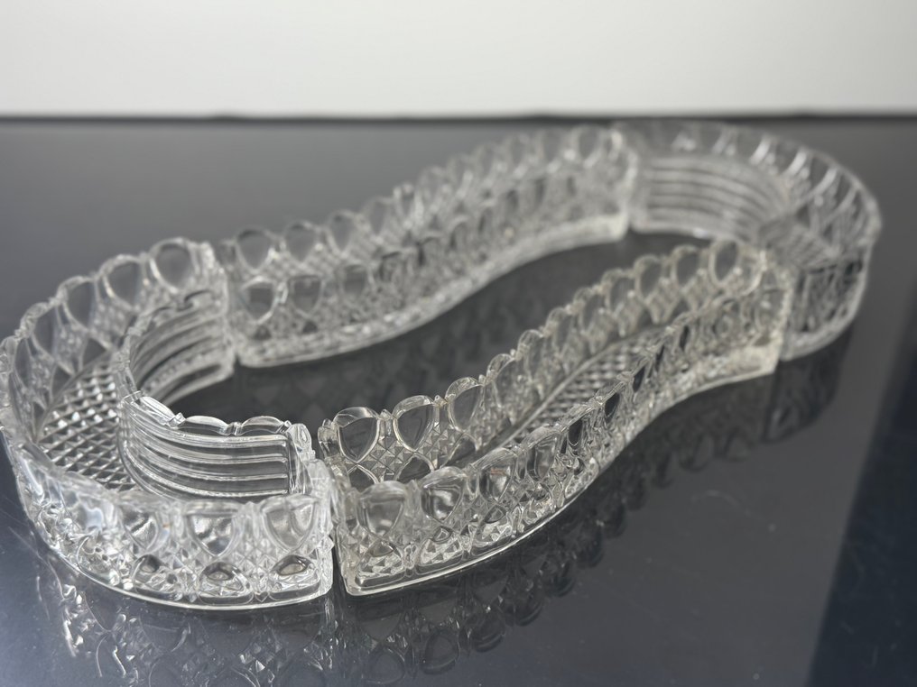 Val Saint Lambert - Charles Graffart & René Delvenne - 餐桌中央装饰 (4) - Valambert  - 水晶 - Série Valambert #2.1