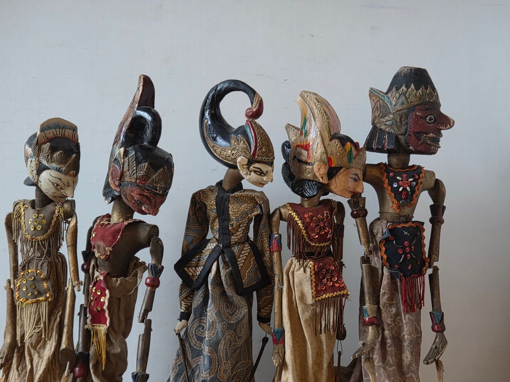 Wayang golek - Træ - 1950-1960 #2.1