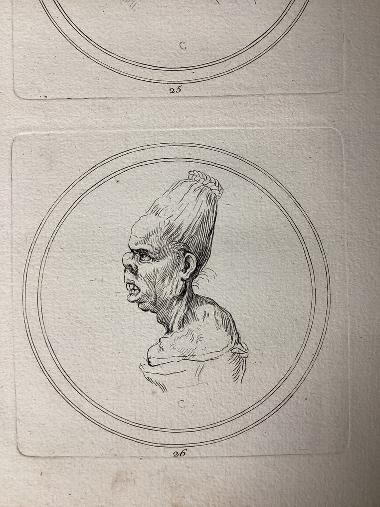 Leonardo da Vinci (1452-1519), Comte de Caylus (1692-1765) - Recueil de Testes de caractere et de charges desinees par Leonard de Vinci Florentin (...) - 1730 #1.0