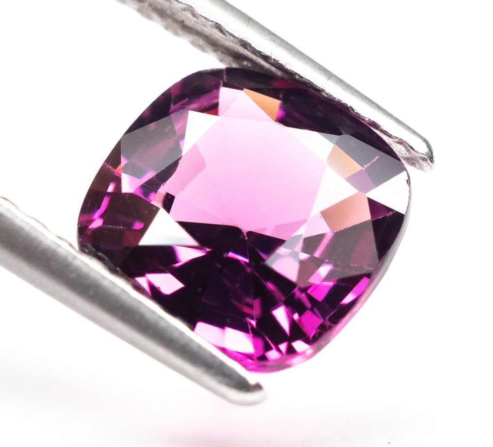 沒有保留價 尖晶石  - 2.04 ct - Antwerp Laboratory for Gemstone Testing (ALGT) - 鲜明的/深邃的紫粉色 #2.1