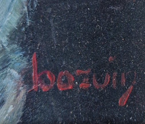 Jan Bazuin (1930 - 2003) - Staand vrouwelijk naakt #2.1