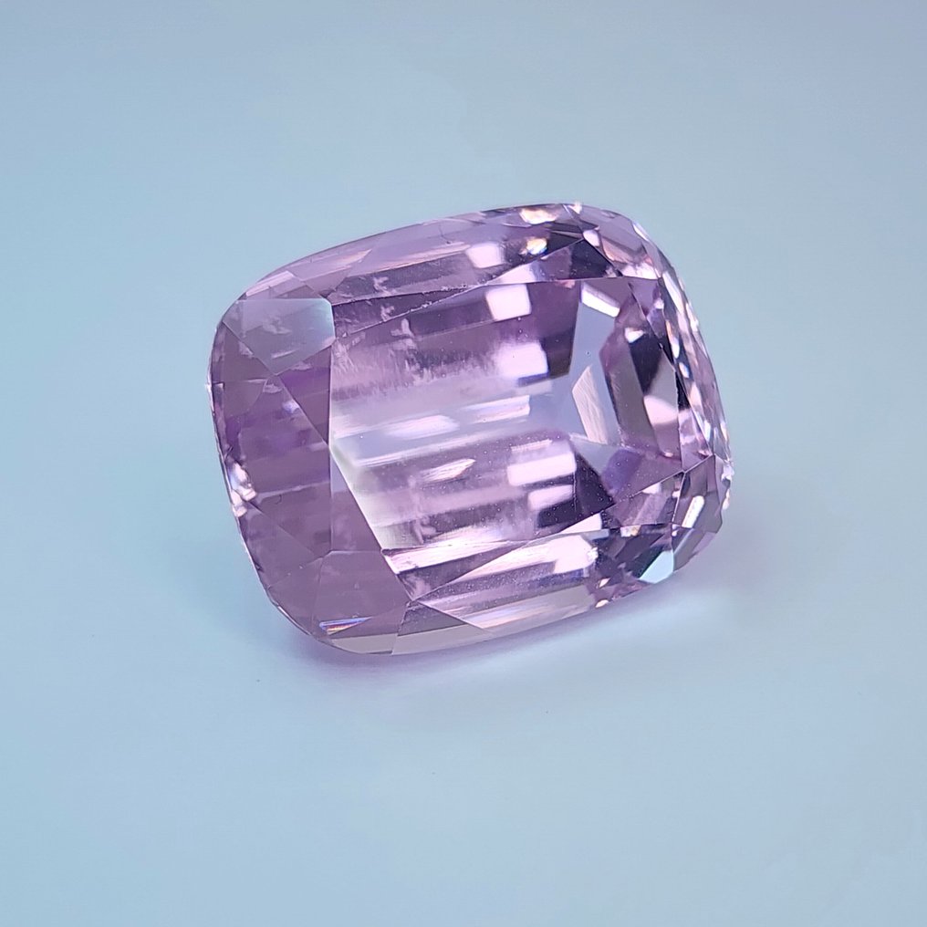 1 pcs  粉色, 紫罗兰色 紫锂辉石  - 49.60 ct - 国际宝石研究院（IGI） #1.0