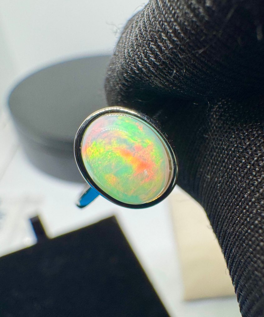 蛋白石 珠宝- 2.06 g - (1) #1.0