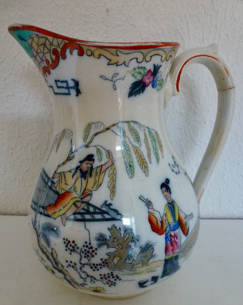 Keramis Boch, Petrus Regout - Timor - Σετ μπολ (4) - (Spoelkommen) - Πορσελάνη - Kan - Υποδοχέας ποτηριού #1.0