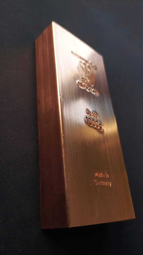 1 chilogrammo .999 - Copper - Germany  (Senza prezzo di riserva) #2.1