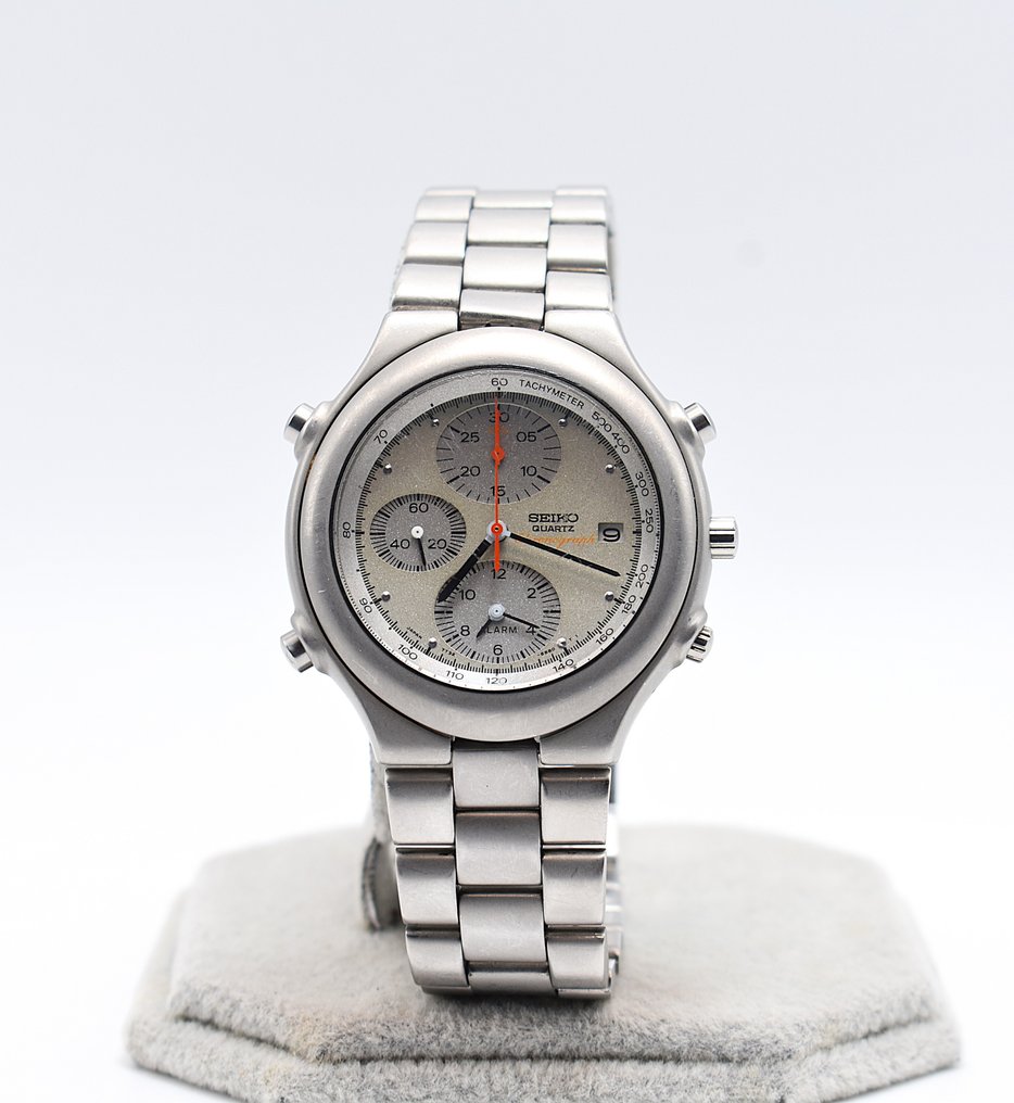 Seiko - Chronograph - Senza prezzo di riserva - Quartz - 7T32.6B6A - Date - Uomo - 2000-2010 #1.0
