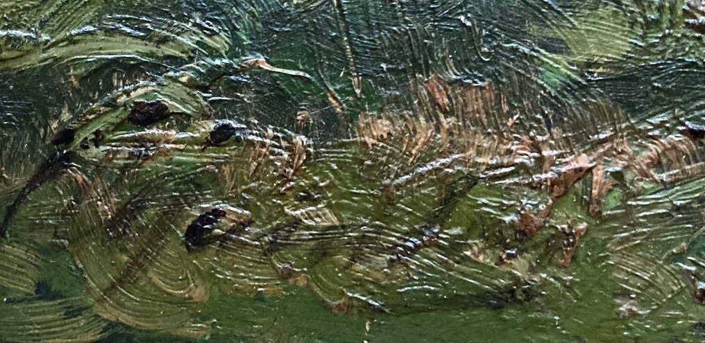 Clement Quinton (1851-1921) - Frans landschap met koeien #3.2