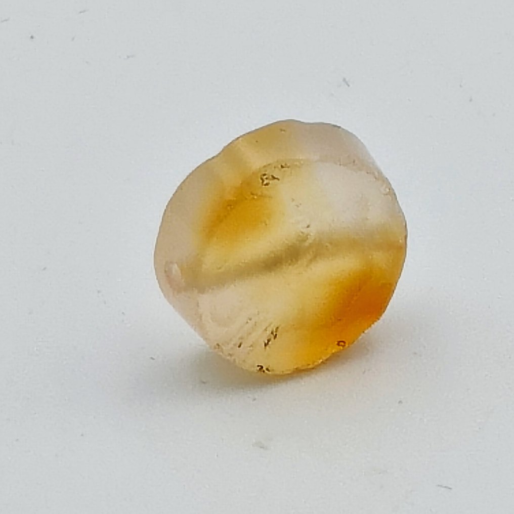 亚裔或希腊人 Agate 贵妇肖像凹雕珠 - 14 mm  (没有保留价) #1.0