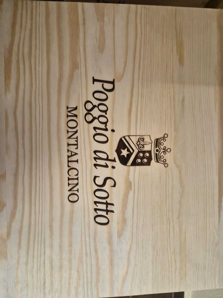 2019 x3 Ris. & 2019 x3 Poggio di Sotto - 蒙达奇诺·布鲁奈罗 - 6 Bottles (0.75L) #2.1