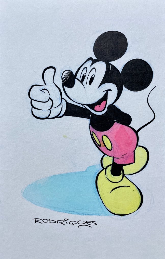 Rodrigues, Paco - 1 Original drawing - Mickey Mouse - Vintage - 2025 #1.0