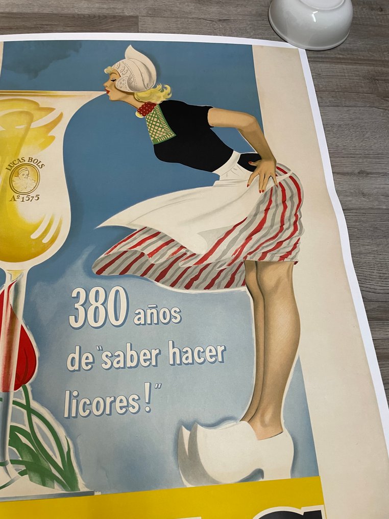 Anonymous - BOLS - Cartel Affiche original BOLS - Lata 50. #2.1