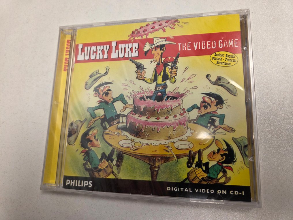 Philips - CD-i - Lucky Luke The Video Game - Videospill - I original forseglet eske #2.1