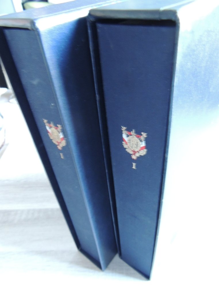 Ranska - 2 Reliures Davo x 2 1849/1986 koteloin. #1.0