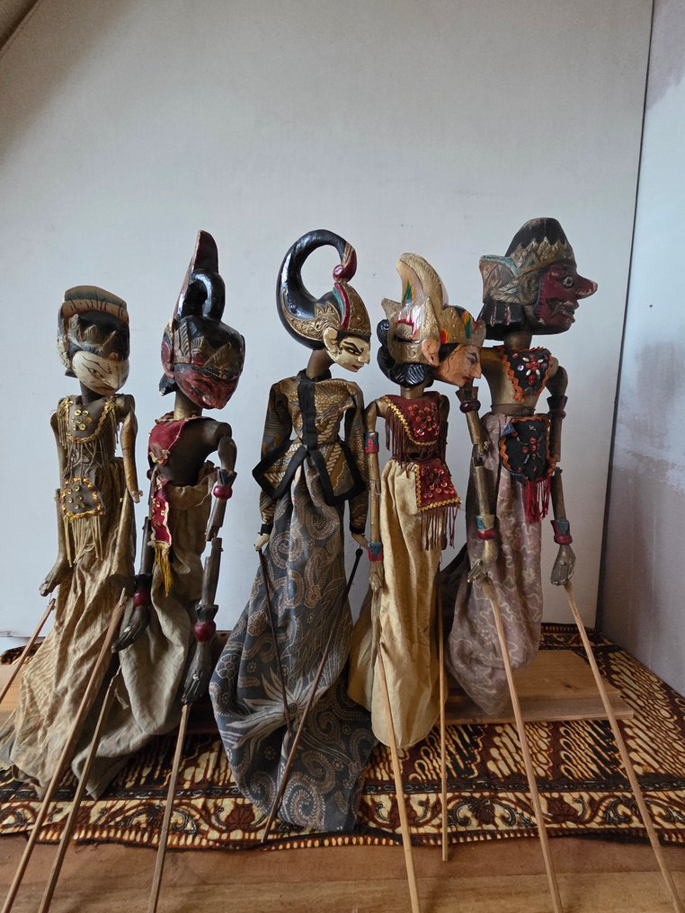 Wayang golek - Træ - 1950-1960 #4.3