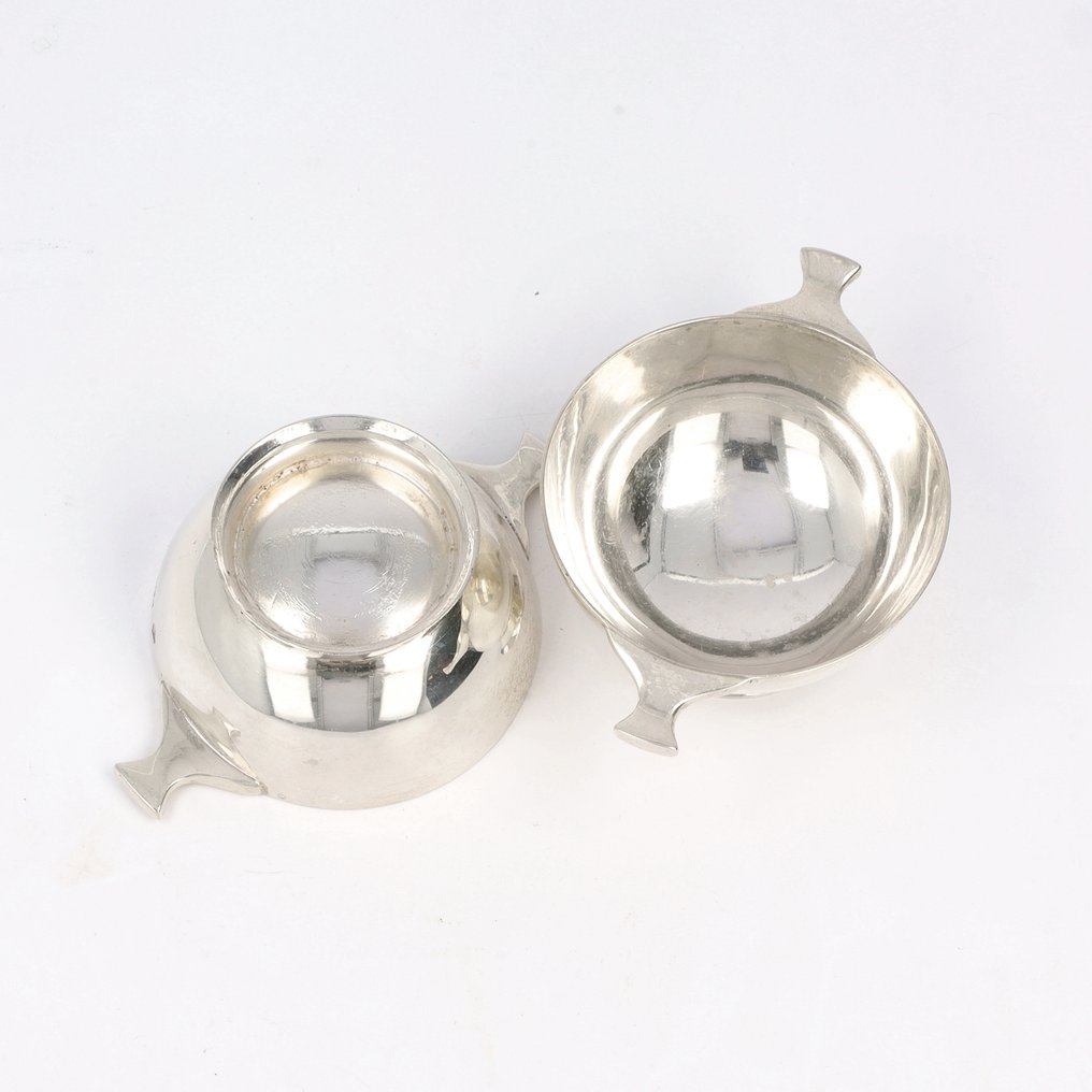 Holland, Aldwinckle & Slater (Londen 1905) - 盐船 (2) - .925 银 #4.3