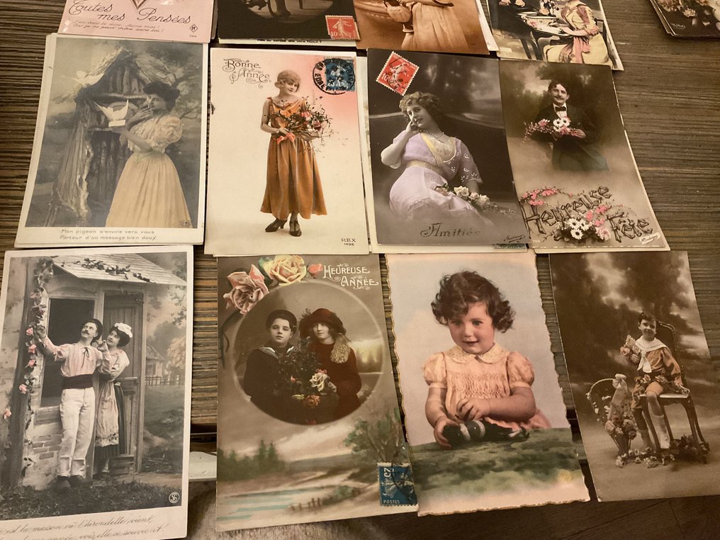 Γαλλία - Fantasy - φαντασία - Καρτ-ποστάλ (240) - 1904-1946 #4.3