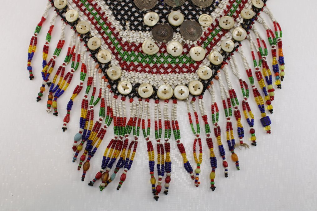 Διακοσμημένο με χάντρες Hapamat - Kungrat - Ουζμπεκιστάν (χωρίς τιμή ασφαλείας) #2.1